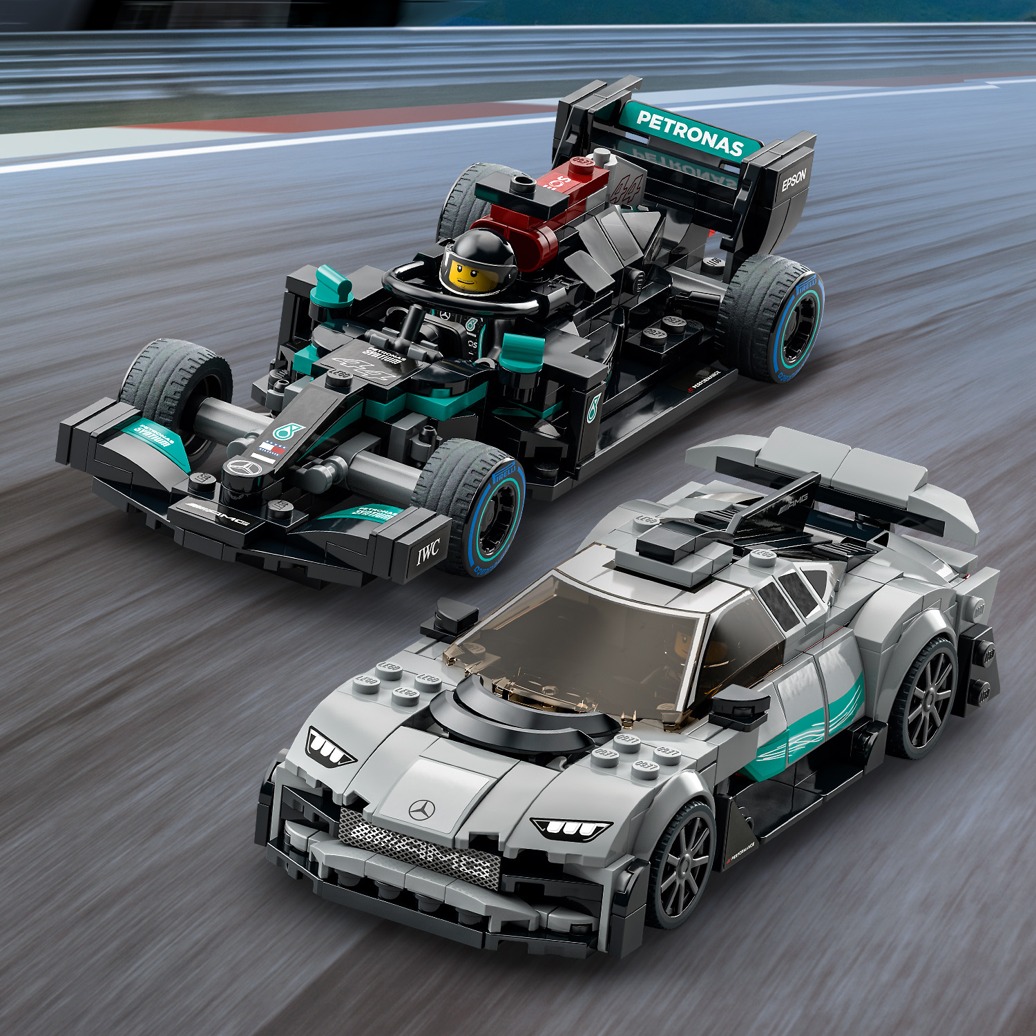 Mercedes F1 W12 (Detailed Edition) 1:8 Scale LEGO TECHNIC MOC