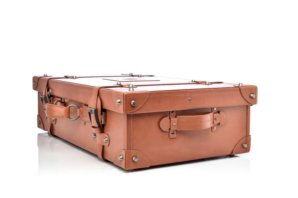 Classic leather suitcase sale