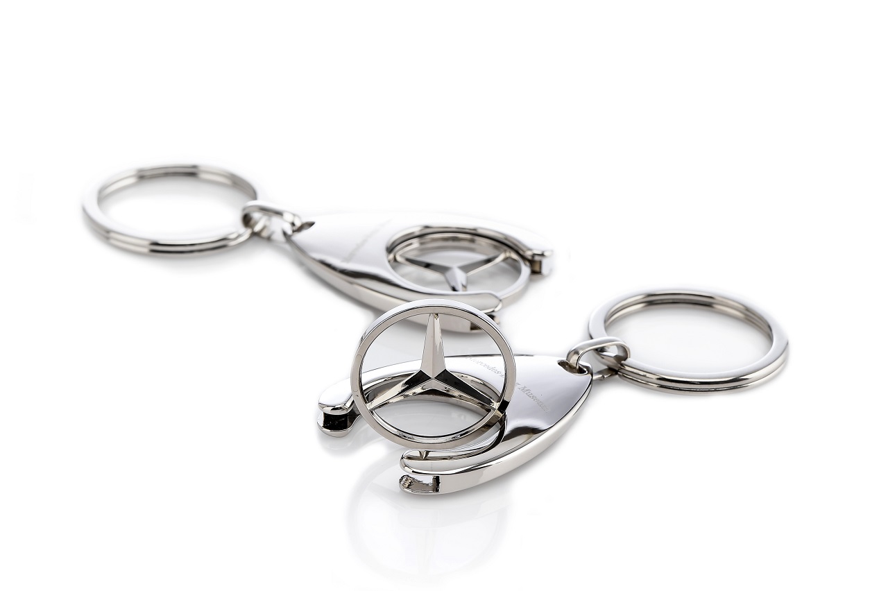 Mercedes-Benz Key ring vintage stars