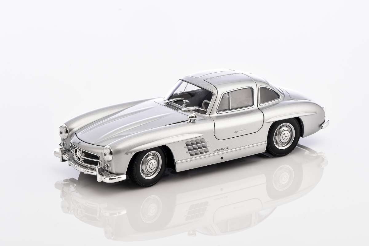 Mercedes-Benz 300 SL (W 198) silver 1:24