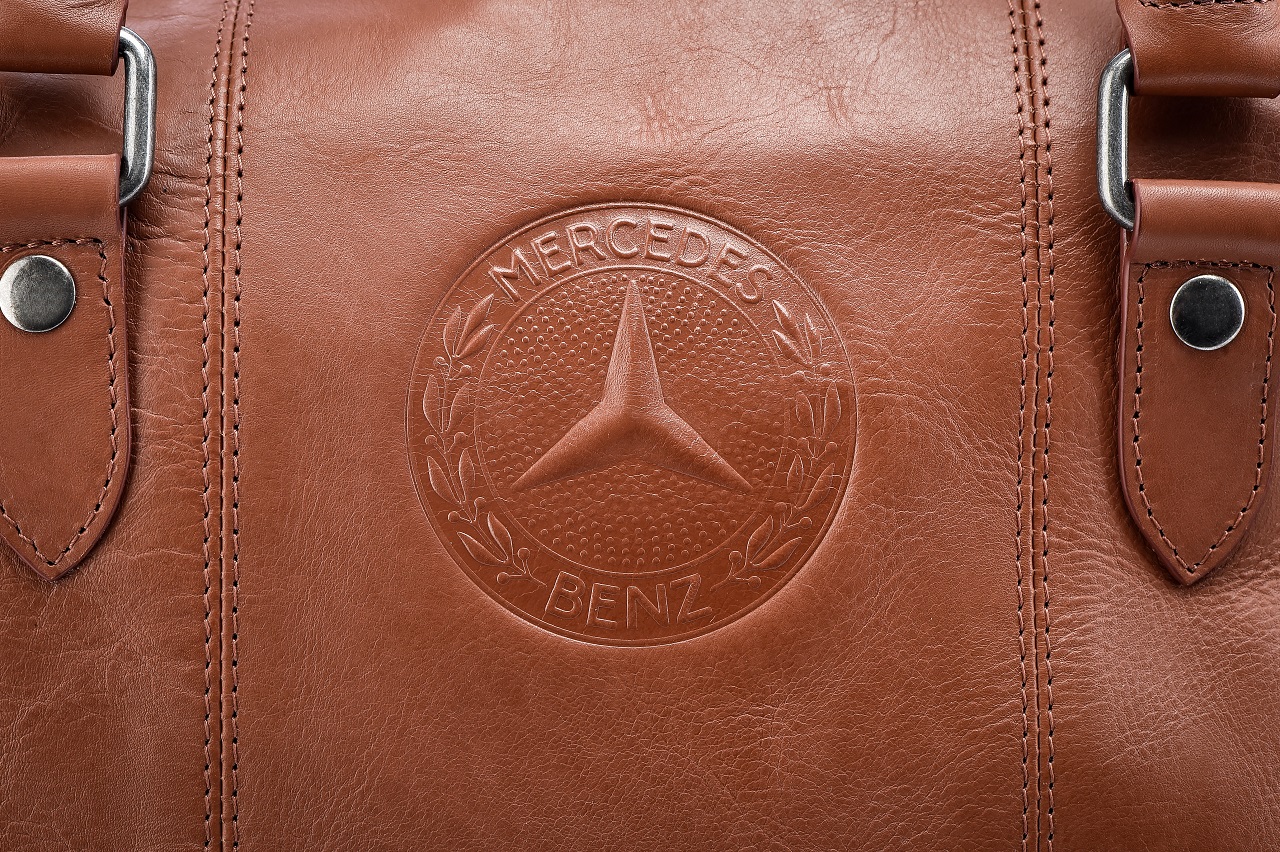 Our original cognac leather - Mercedes-Benz Museum
