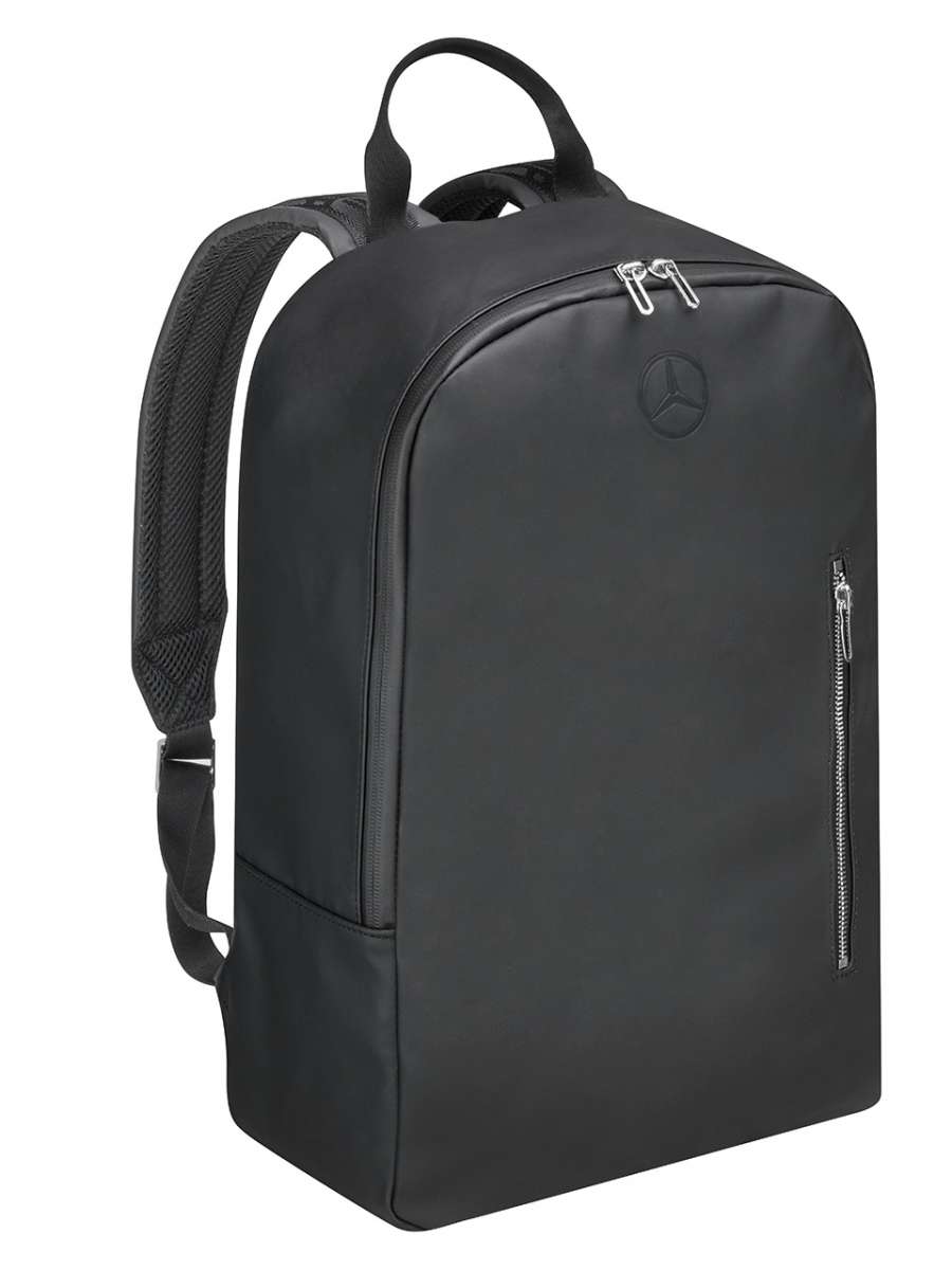 MercedesBenz Rucksack, black, waterrepellent, with trolley attaching