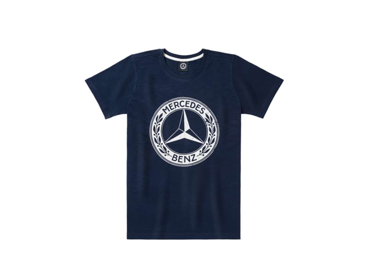 Mercedes Benz Men s T Shirt Navy