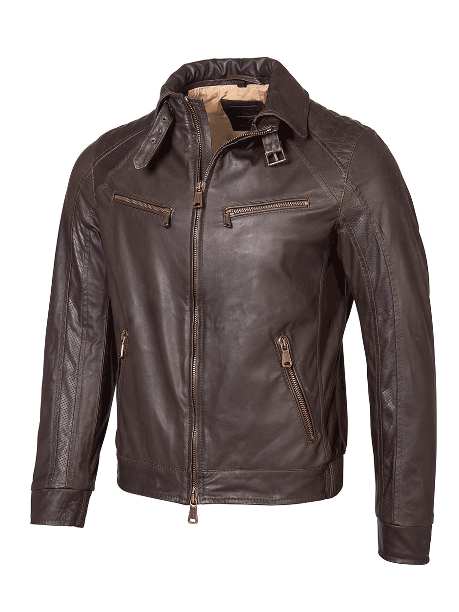 Mercedes-Benz Men's leather jacket 