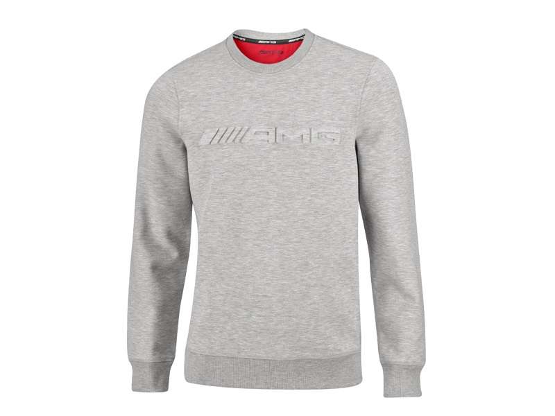 AMG Sweatshirt Grey Melange B66958933 Mercedes Benz Classic Store